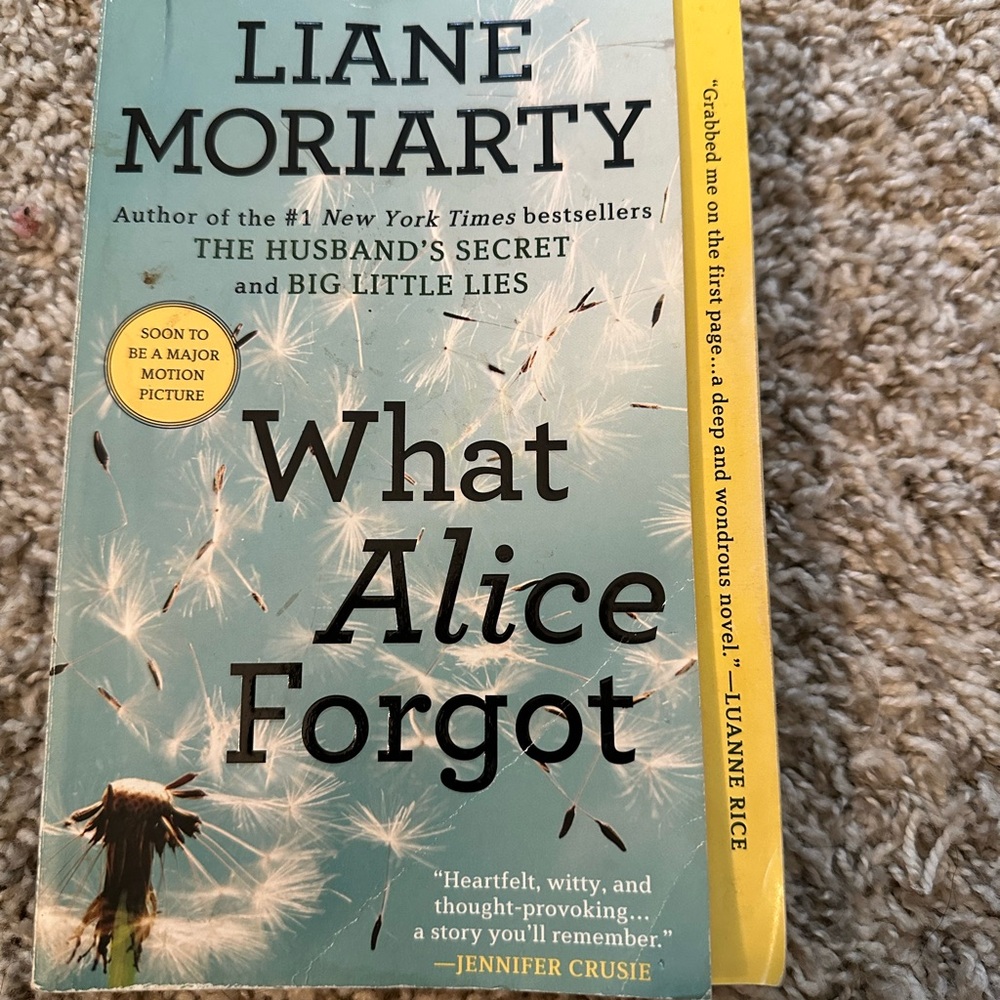 Decorative Book Accent in Blue and Yellow